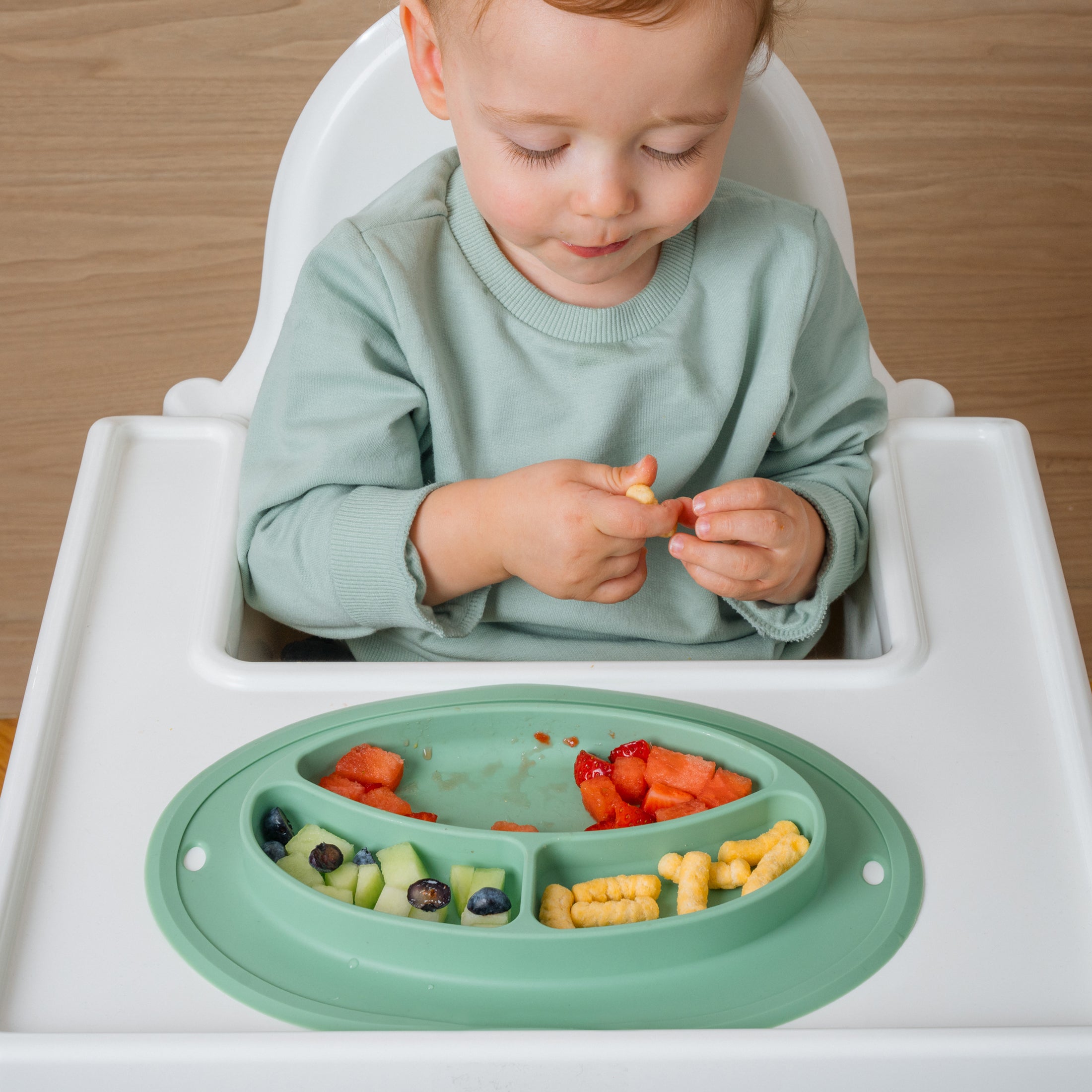 Food Catching Suction Placemat - Gray – UpwardBaby