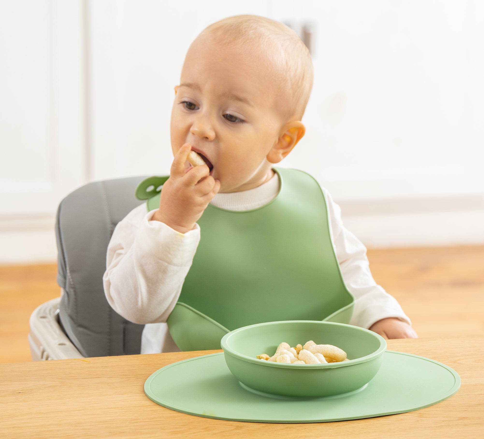 Upward Baby Silicone Placemat Mint, one size - Foods Co.