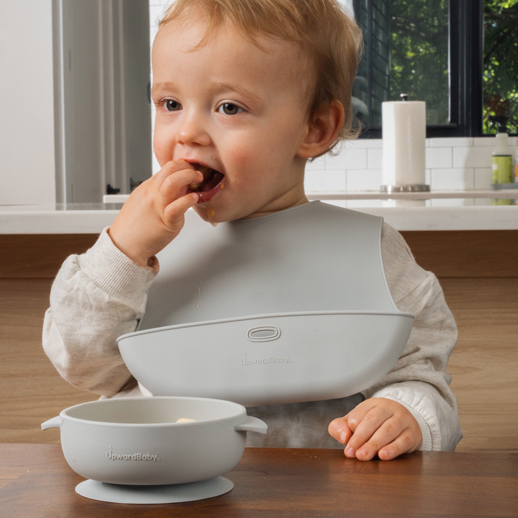 Baby-Led Weaning Set - 5PC Set  - BPA Free - 100% Food-Grade Silicone - 6m+
