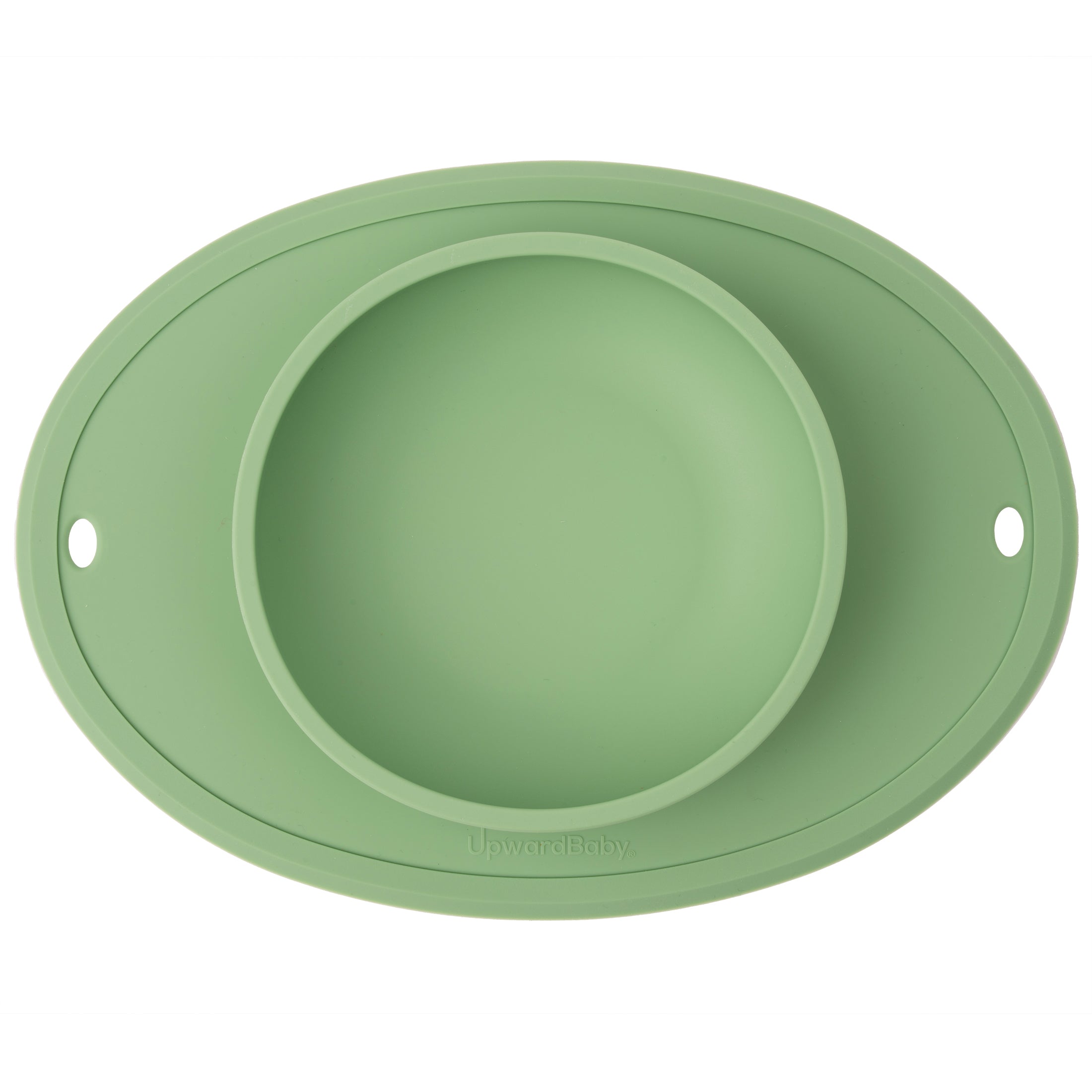 Bowl with Suction Placemat  - BPA Free - 100% Food-Grade Silicone - 6m+
